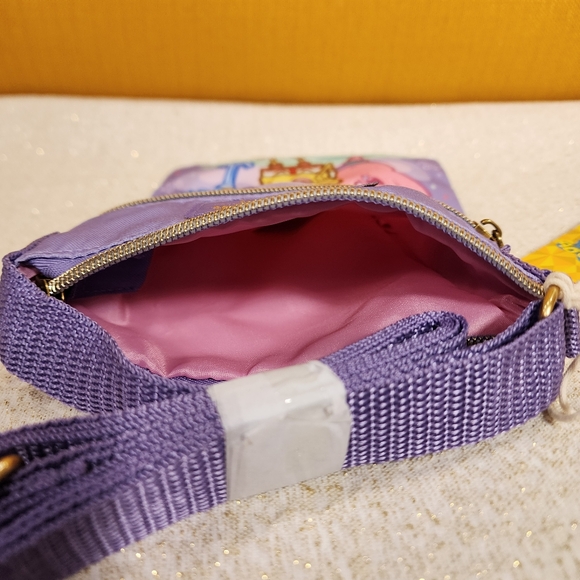 Loungefly Nickelodeon Spongebob  Square Pants Patrick Purple Passport Bag NEW - Picture 10 of 10